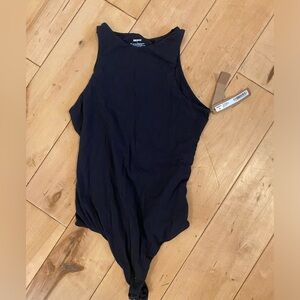 SKIMS black razor high neck bodysuit small